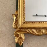 Gold leaf mirror