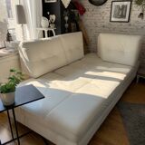Full grain leather corner sofa