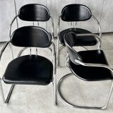 four Bauhaus Chairs produced by Effezeta, Italy 1970