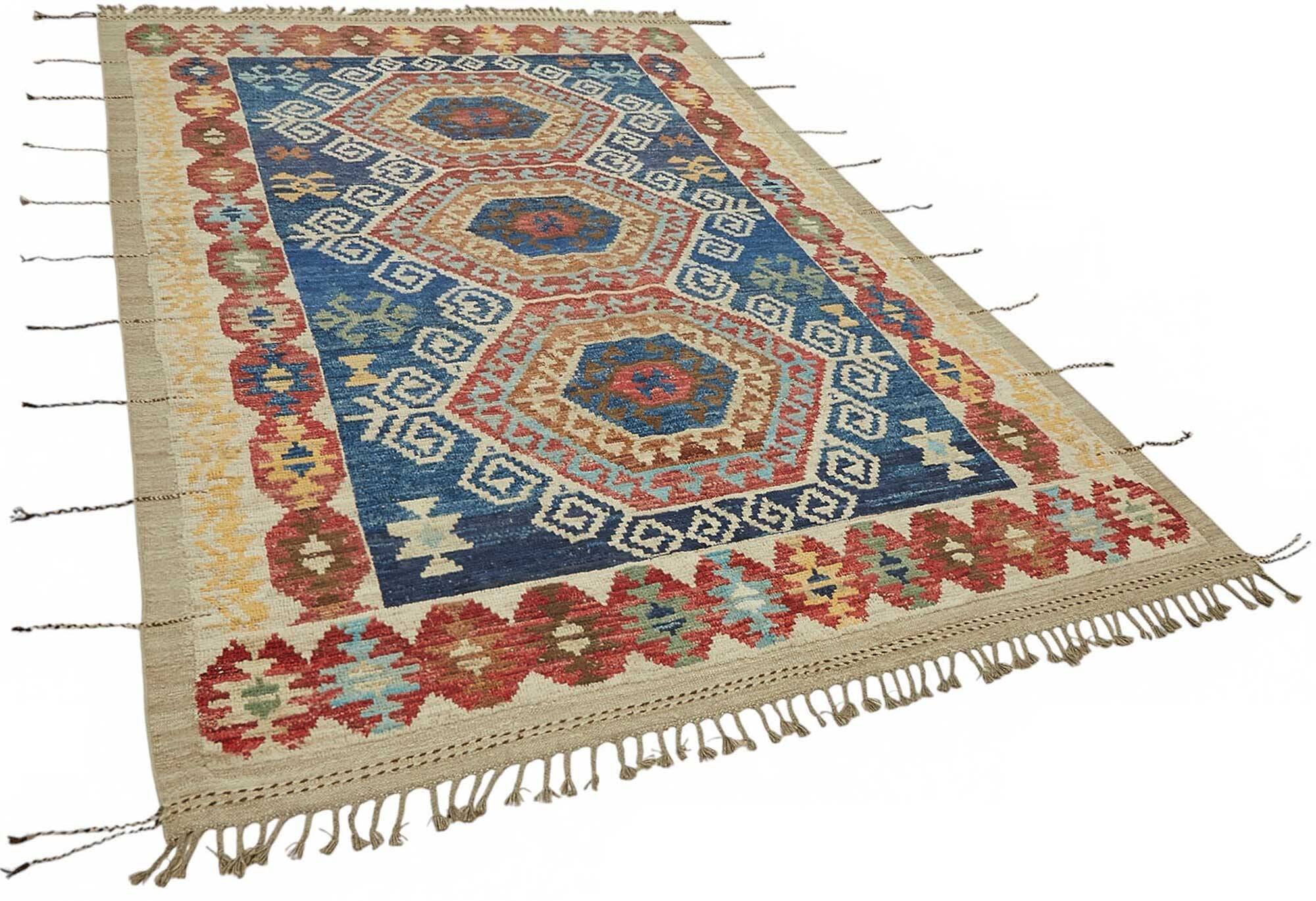 Handmade Turkish One of a Kind 200 cm x 312 cm Multicolor Wool Carpet