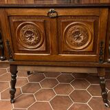 Vintage oak bar