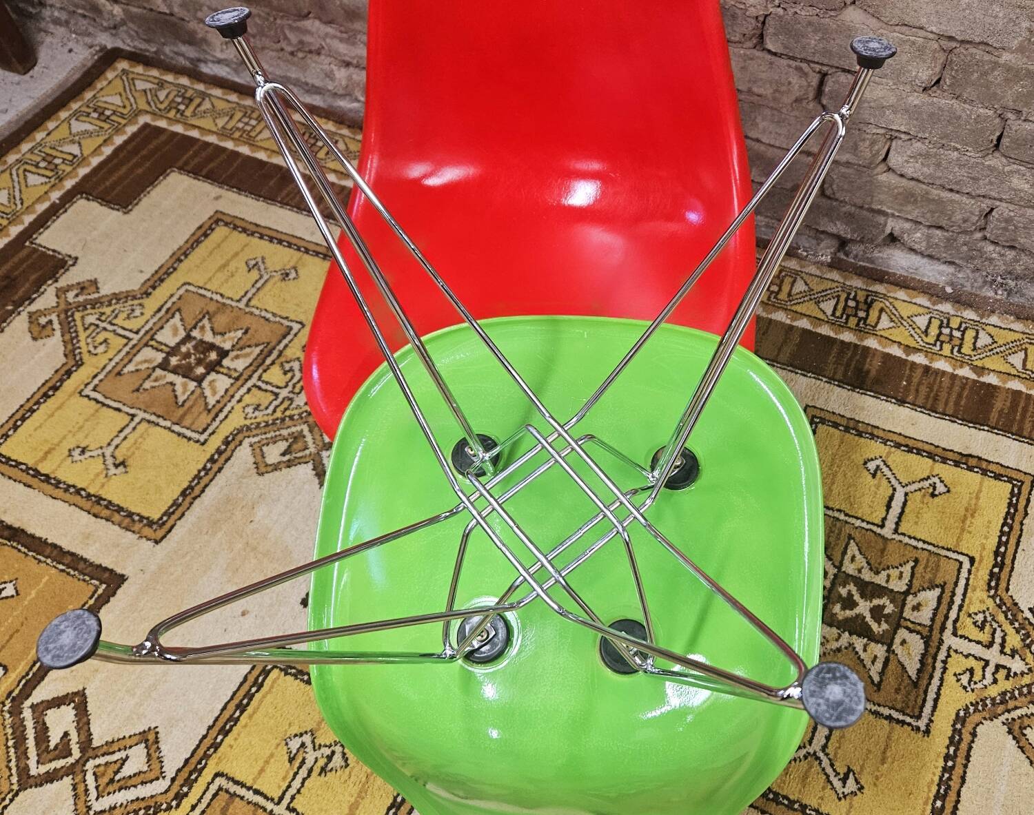 Paire de chaises Eames Hermann Miller 1960