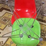 Pair of Eames Hermann Miller chairs 1960