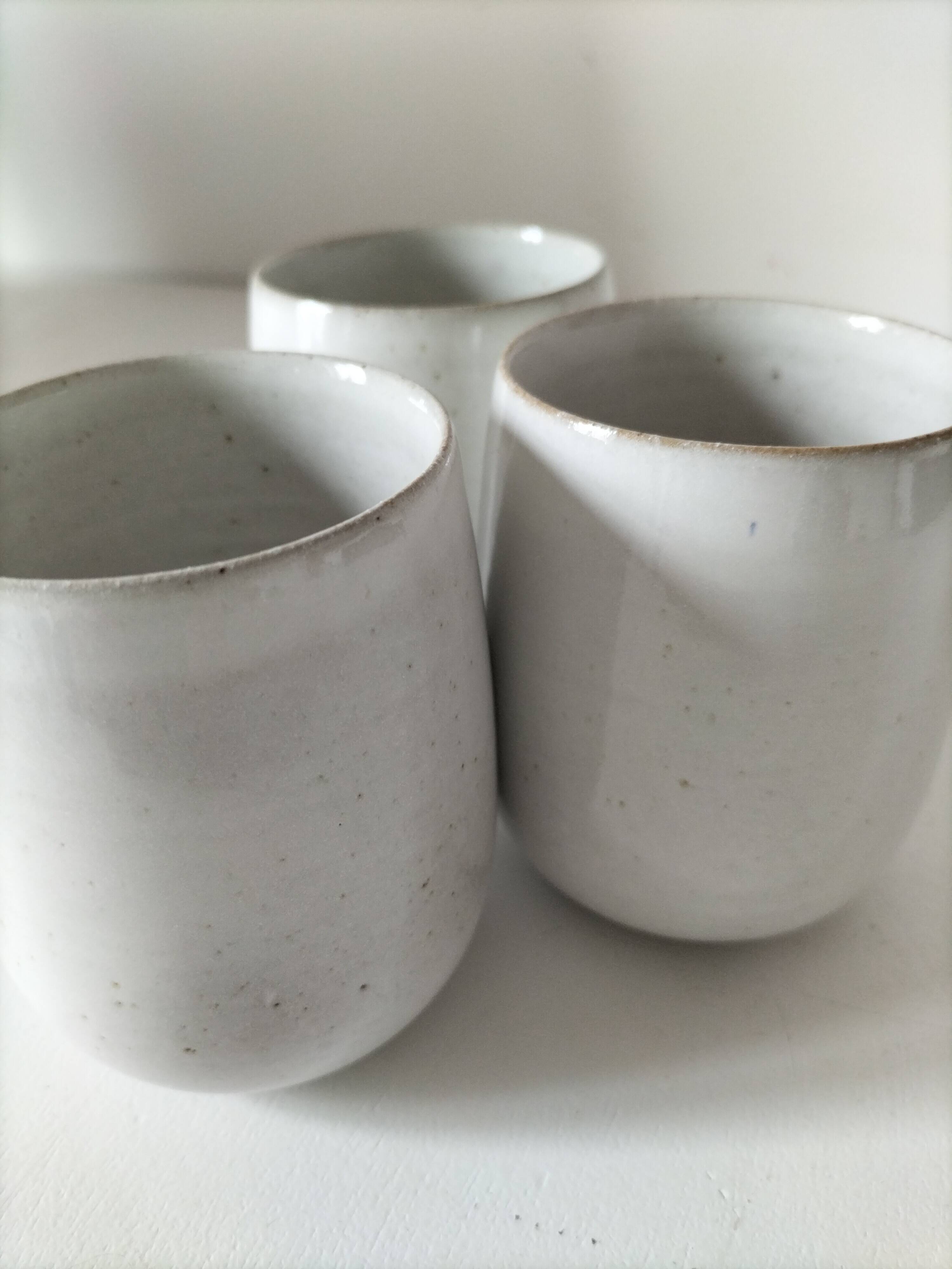 Rio stoneware cups Atelier Hurtault Puisaye