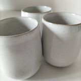 Rio stoneware cups Atelier Hurtault Puisaye