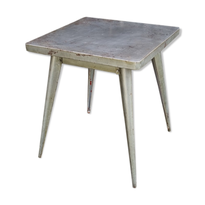 Table Tolix, design indus, dessiné par Xavier Pauchard, années 40