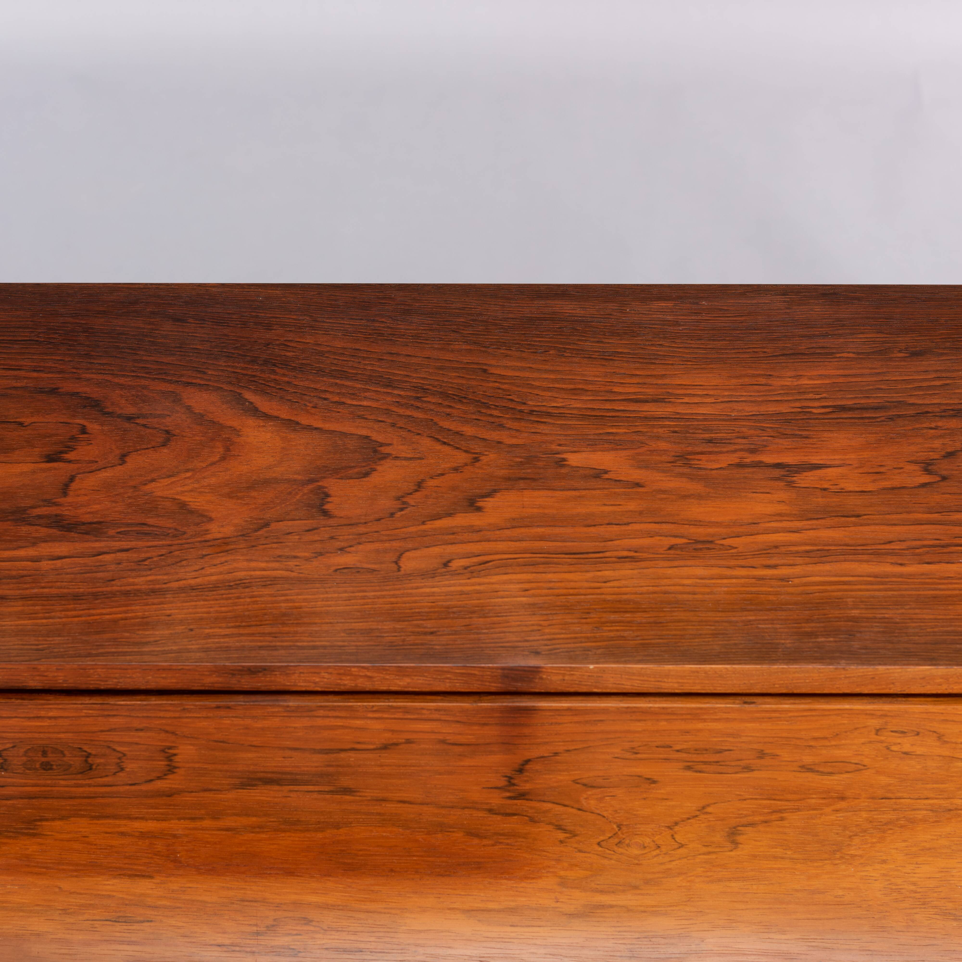 Danish mid-century modern hardwood pianette Bij Louis Zwicki, 1960s