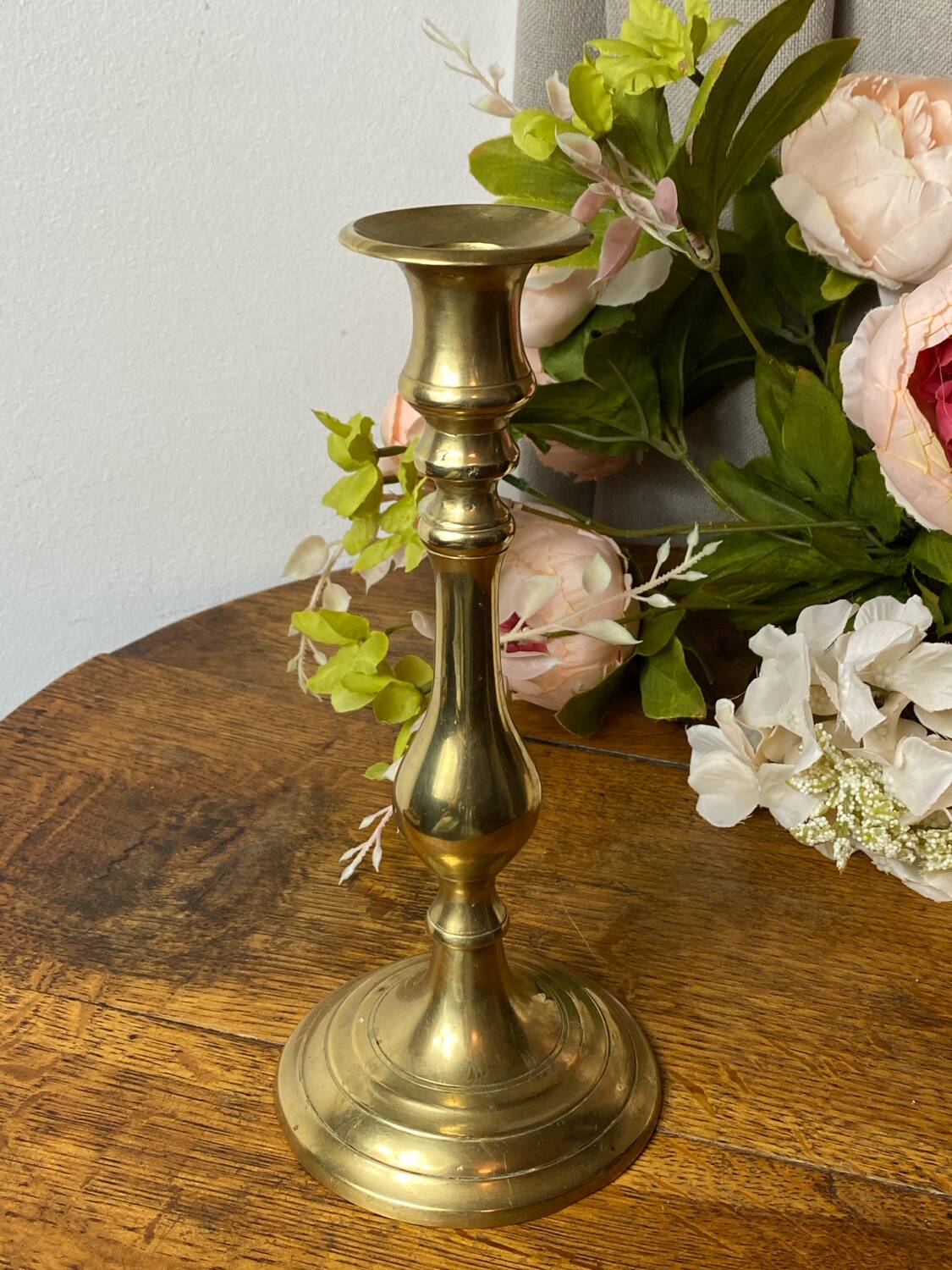 Brass candle holder
