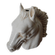 Ceramic horse head lamp base vintage horse lamp base design 70s
