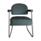 Fauteuil de bureau industriel skaï gris