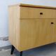 Clear buffet with 2 doors