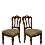 Ensemble de quatre chaises de style Umbertine