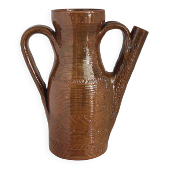 Glazed pitcher