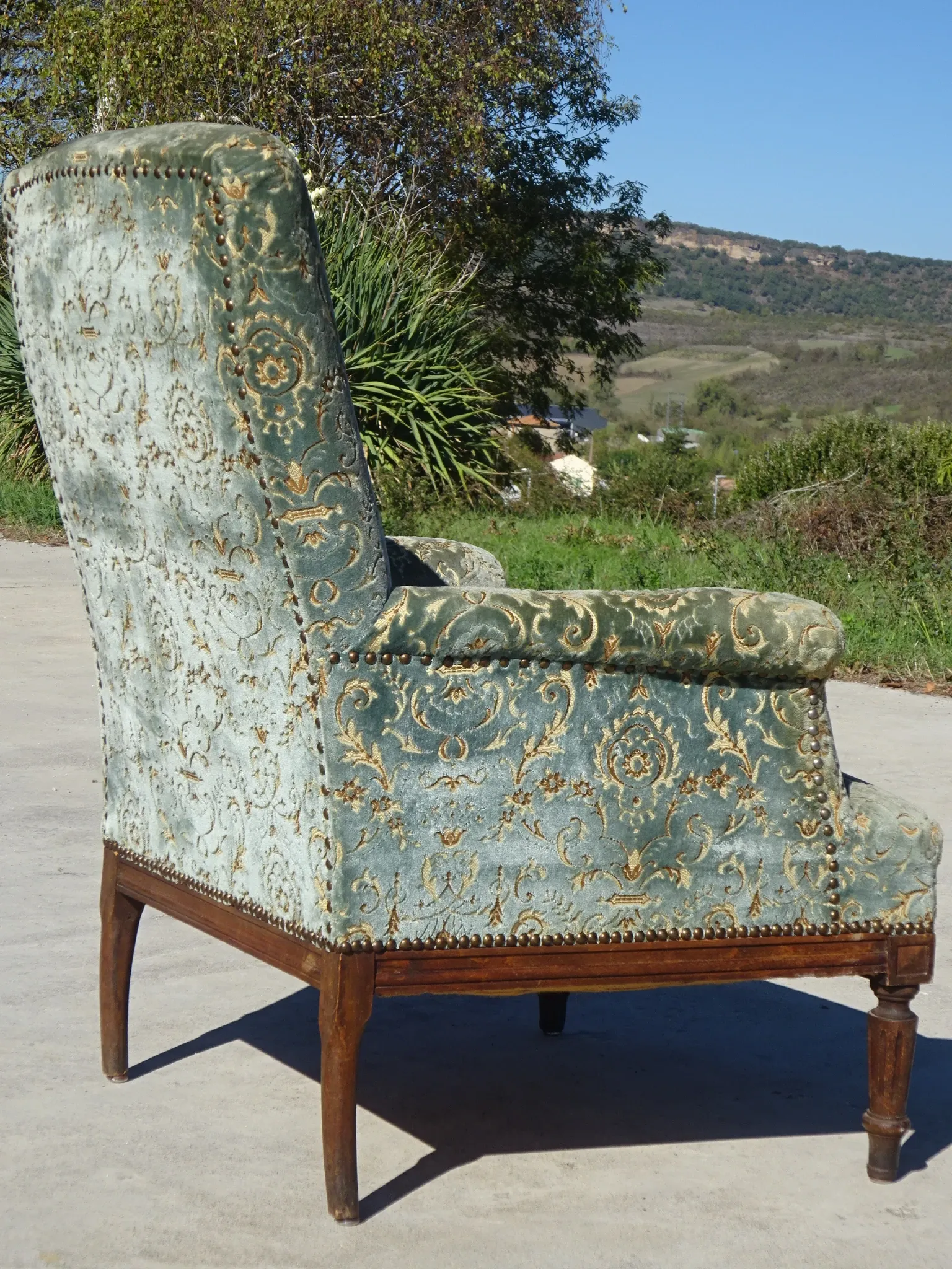Napoleon III style armchair