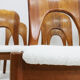 Vintage Danish dining chairs by Niels Koefoed solid teak, set of 10