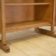 Art Deco modernist oak shelf from the 1940s.
