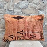 Magnifique coussin Kilim berbère vintage du Maroc