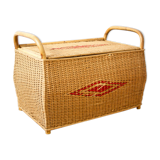 Rattan toy box