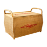 Rattan toy box