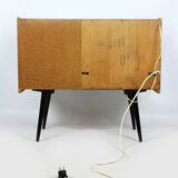 Vintage record player cabinet, 1960s