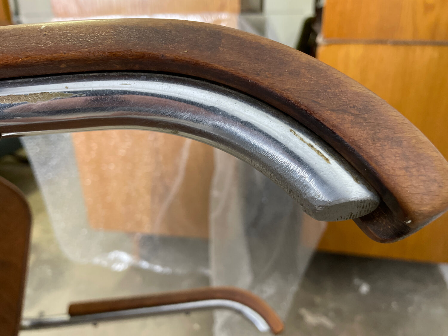 Bauhaus chair by Robert Slezak, 1930s