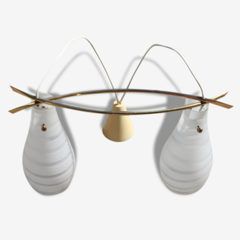 Suspension opaline scandinave, 1960