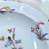 4 deep plates Bernardaud model Chantilly