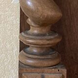 Old overmantel mirror