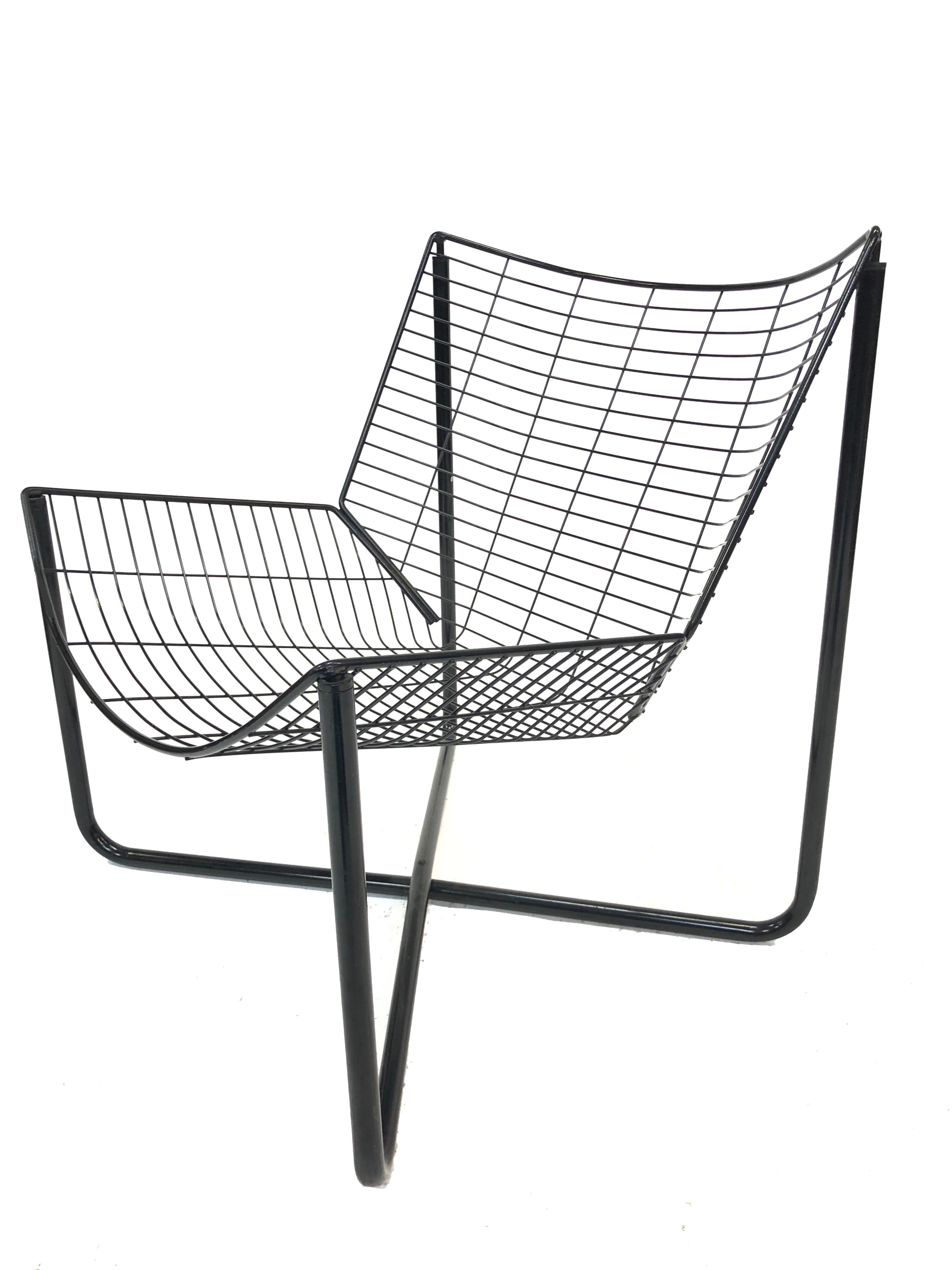 Fauteuil Ikea Jarpen Wire Chair vintage Niels Gammelgaard