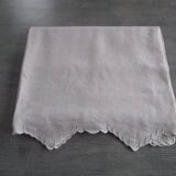 Old sheet 320x200cm - embroidered back