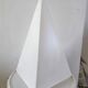Pyramid lamp signed Woja Holland from the 70s