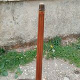 Antique bouillotte table with marble top, Louis XVI style