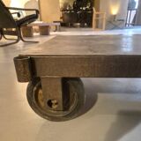 Vintage industrial coffee table, circa 1970