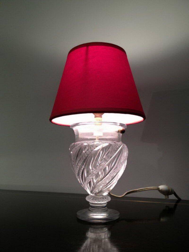 Small glass lamp