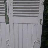 Shutters 4 leaves H148xW245cm (2) antique oak louvres pair 2