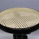 Viennese wicker piano stool, Gebr. Thonet - circa 1900