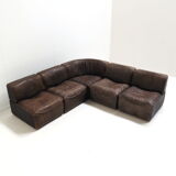 Vintage model DS-15 De Sede sofa