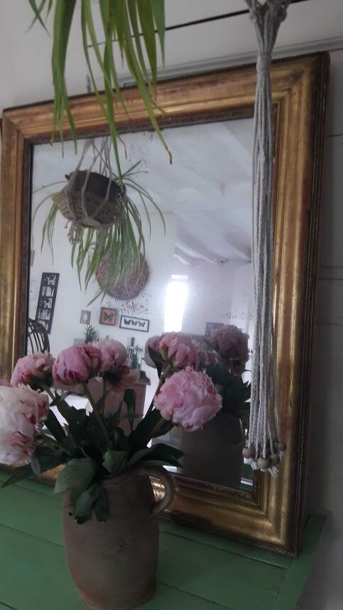 Gold foil mirror 90x78