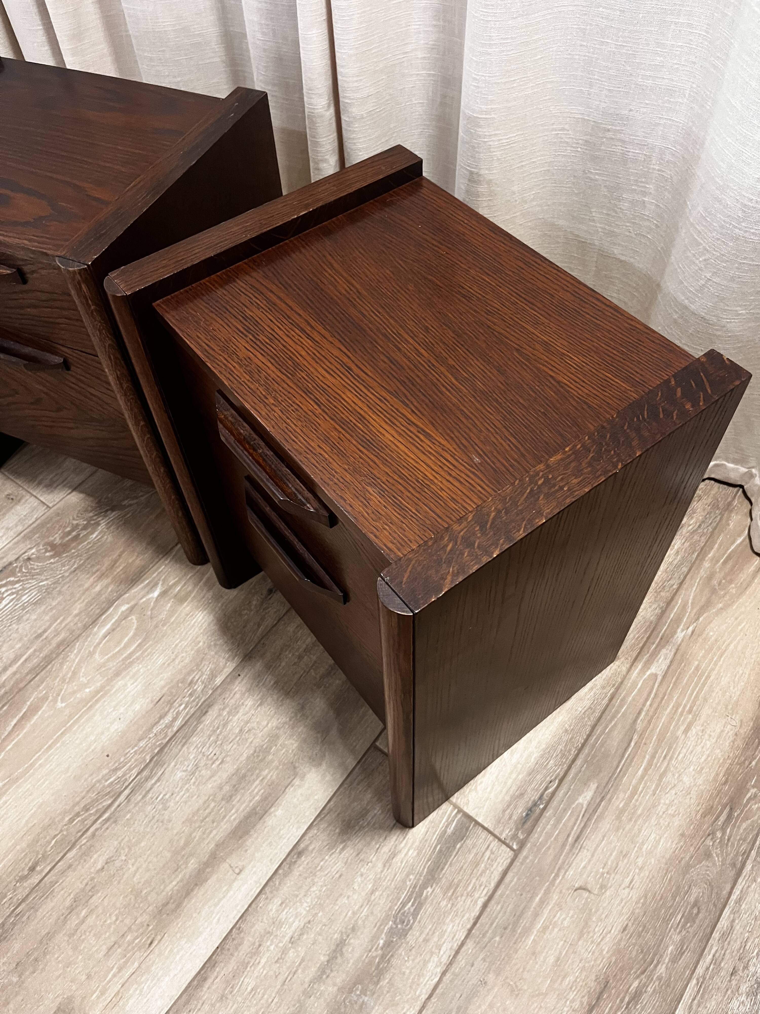 Pair of bedside tables from the 80s