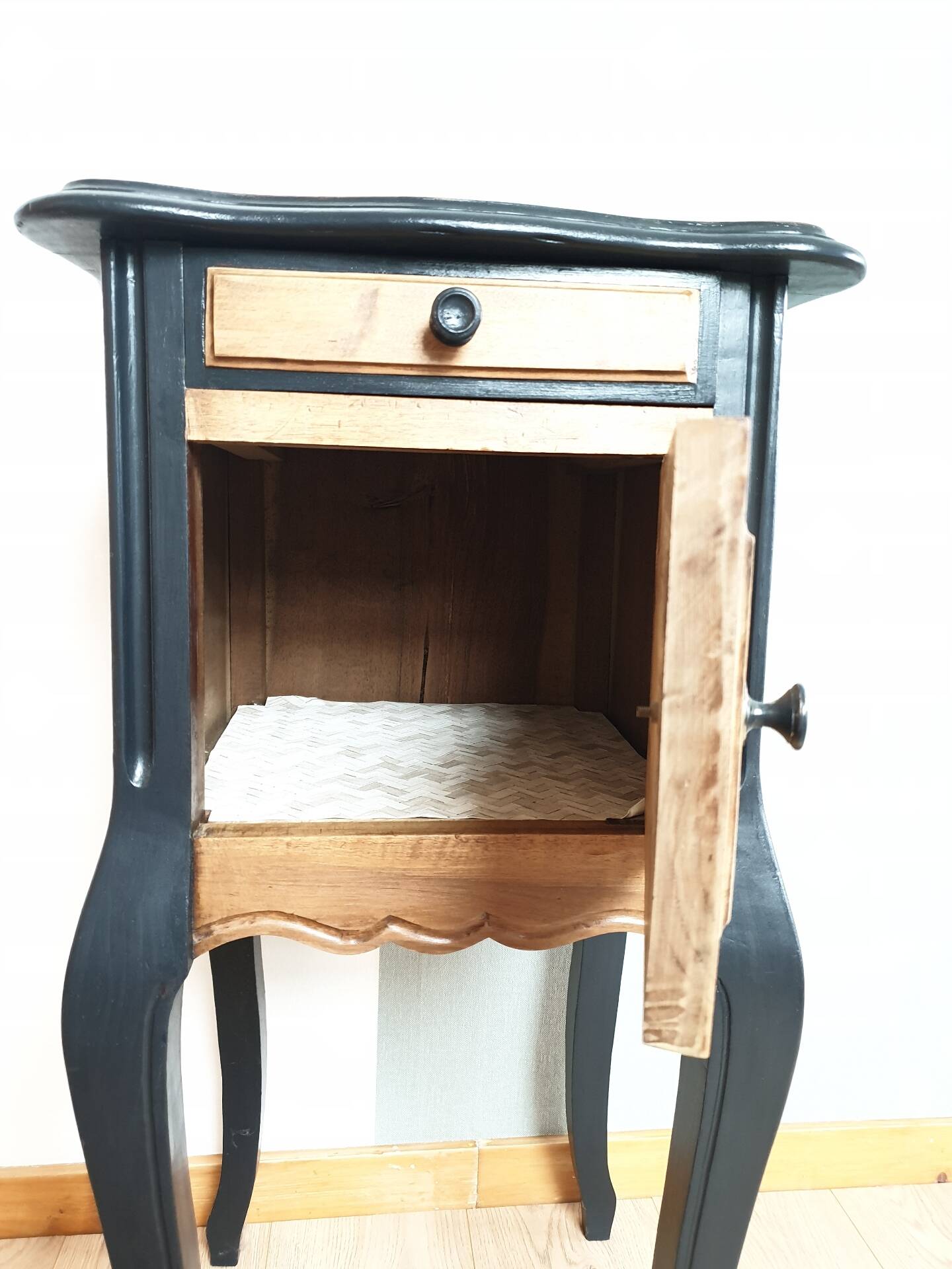 Occasional furniture, vintage bedside table