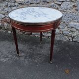 Bouillotte table in mahogany, Louis XVI style – Early 20th century by mailfert in Orléans