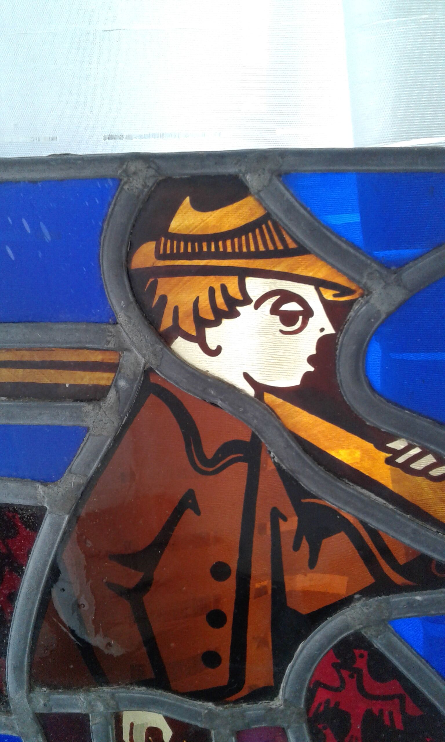 Stained glass windows to hang hunter