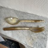 Lot de couverts en nacre ou corne