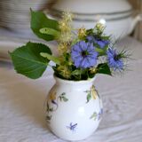 Moustiers earthenware vase