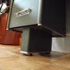 Desk strafor industrial metal covered skai green vintage 1950