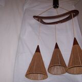 Scandinavian teak suspension - 50s