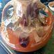 Large Mid-Century Bottle Vase in Flamed Stoneware from Saint-Amand - Signed BADY