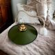 Enamelled sheet metal pendant light