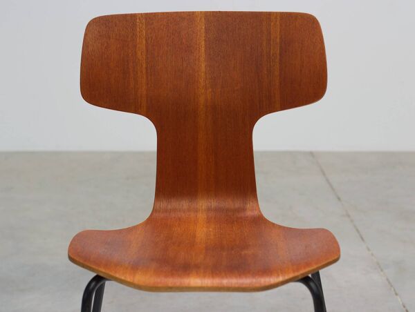 Chaise Arne Jacobsen Hammer modèle 3103 pour Fritz Hansen 1960