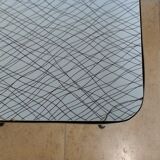 Low stool in formica, vintage